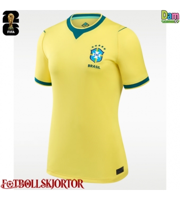 Brasilien Hemmatröja Dam VM 2026 Kortärmad